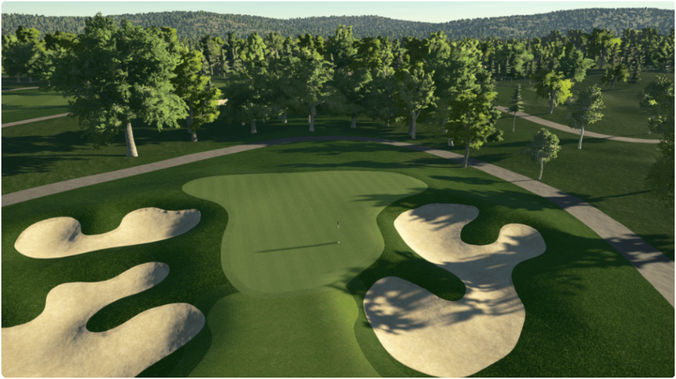 Cog Hill #4 Dubsdread Lidar