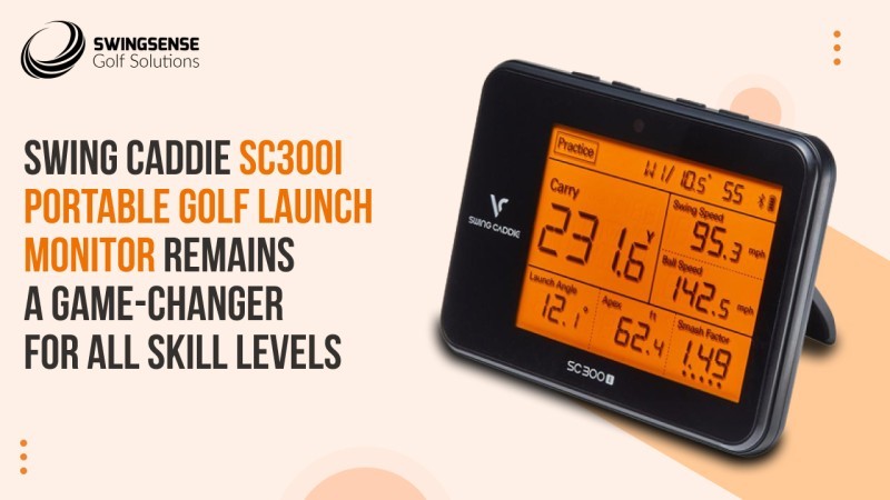 Swing Caddie SC300i Portable Golf Launch Monitor Remains a Game-Changer for All Skill Levels