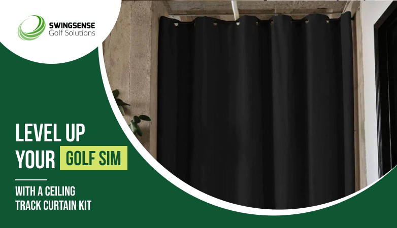 DIY Golf Simulator Curtain Enclosure Kit