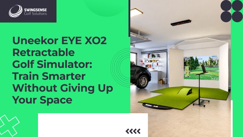 Uneekor EYE XO2 Retractable Golf Simulator