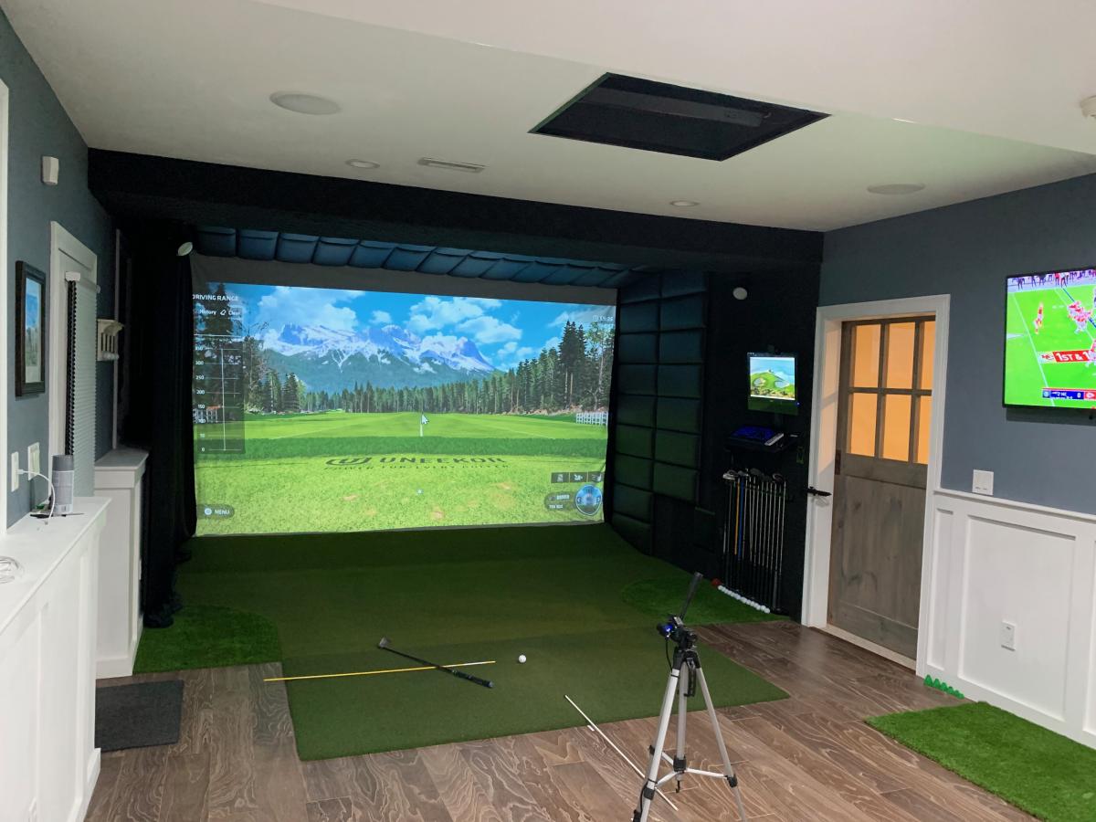 Recessing Unit Into Ceiling - Golf Simulator Forum