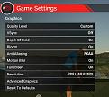 Graphics Options