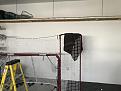 Far wall is 16’ wide and 10’ tall if I take down the shelf