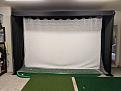 The net will save wear and tear on the screen, when not using projector
