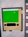 Layout screen in corner