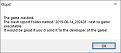 Crash Report