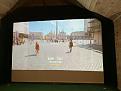 This is the photo taken with my iPhone of as close as I could to the same scene projected in 4K simulation.
