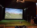 16.5' x 10' screen. Uneekor QED.  Swingturf mat.