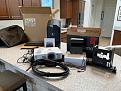 Everything you will receive in original boxes, except the metal protective cover no box for that. All user manuals and hardware.
