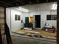 a view from where the screen will be with the wall removed