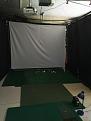 View of the hitting area.