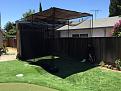 10x10x20 cage built to 10x10x17, SynLawn turf