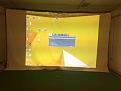 Simulator screen showing full laptop display resized into the 4:3 aspect