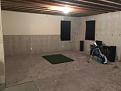 Straight ahead is another option but would be such a large screen may decide on that wall when the basement is refinished.